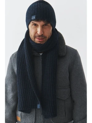 TATUUM Szal "Petro" w kolorze granatowym - 168 x 28 cm rozmiar: onesize