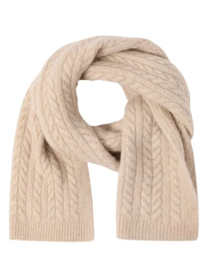 TATUUM Szal w kolorze beżowym - 168 x 35 cm rozmiar: onesize