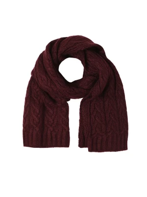 TATUUM Szal w kolorze bordowym - 186 x 38 cm rozmiar: onesize