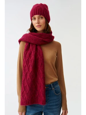 TATUUM Szal w kolorze czerwonym - 170 x 42 cm rozmiar: onesize