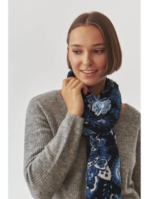 TATUUM Szal w kolorze granatowym - 180 x 86 cm rozmiar: onesize