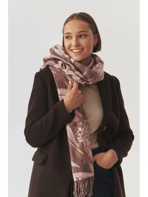 TATUUM Szal w kolorze jasnobrązowym - 185 x 70 cm rozmiar: onesize