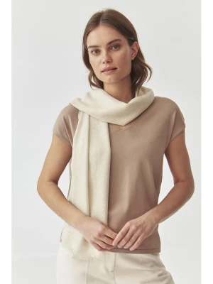 TATUUM Szal w kolorze kremowym - 185 x 79 cm rozmiar: onesize