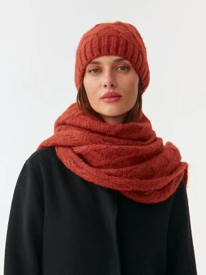 TATUUM Szal w kolorze pomarańczowym - 170 x 43 cm rozmiar: onesize