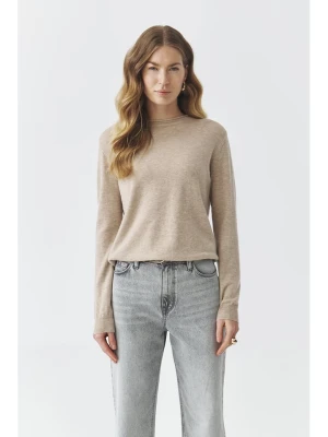 TATUUM Wełniany sweter "Indi" w kolorze beżowym rozmiar: XXL