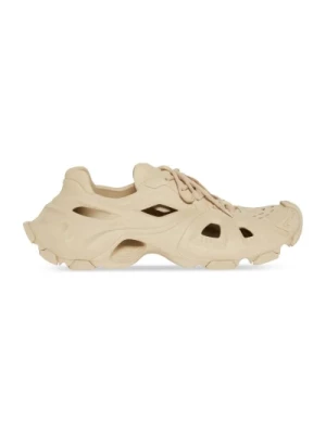 Taupe Cut-Out Sneakers Balenciaga