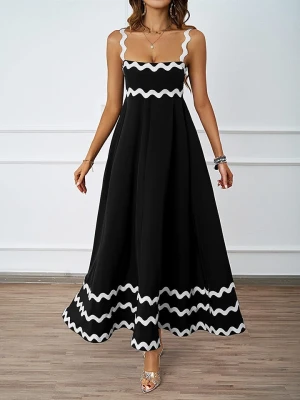 Tazga Sukienka w kolorze czarno-białym rozmiar: 36