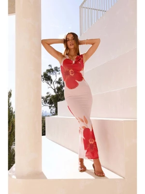 Tazga Sukienka w kolorze jasnoróżowo-czerwonym rozmiar: 36