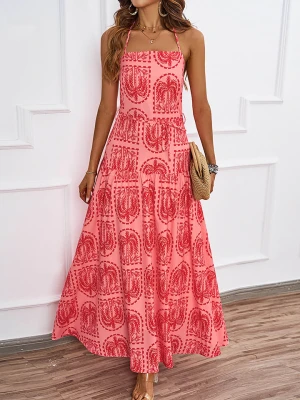 Tazga Sukienka w kolorze koralowo-czerwonym rozmiar: 38