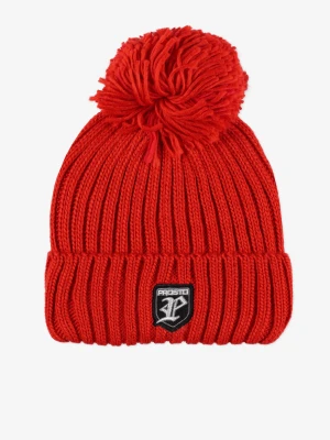 Team czapka zimowa czerwona Prosto