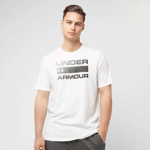 Under Armour Team Issue Wordmark Shortsleeve mężczyźni T-Shirty i Polo biały rozmiar Odzież