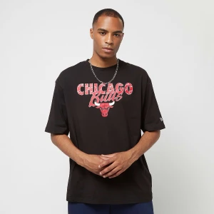 Team Script Oversize Tee Chicago Bulls, markiNew Era, T-Shirty i Polo, w kolorze czarny, rozmiar: