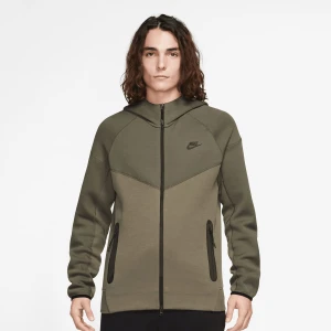 Tech Fleece Full-Zip Windrunner Hoodie, markiNike, Komplety dresowe, w kolorze zielony, rozmiar: