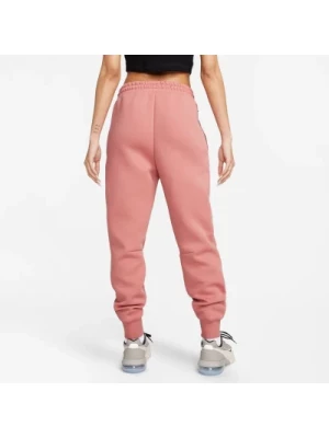 Tech Fleece Spodnie Treningowe Damskie Różowe Nike
