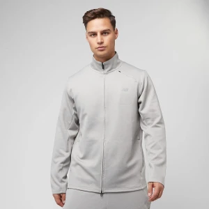 Tech Knit Full Zip New Balance szary