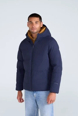Tech męska kurtka puchowa zgrzewana - Navy Animal