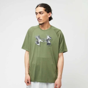 Tech Print Fill Short Sleeve Tee Under Armour zielony