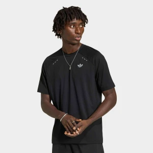 Zdjęcie produktu Tech Trefoil Essentials Polyester Tee adidas Originals czarny