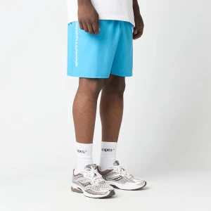 Tech Woven Wordmark Short Under Armour turkusowy