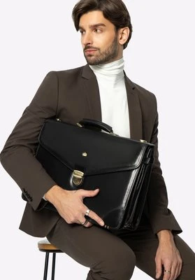 Zdjęcie produktu Teczka ze skóry klasyczna czarna Wittchen