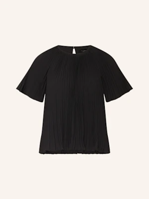 Ted Baker Bluzka Agara Z Plisami schwarz