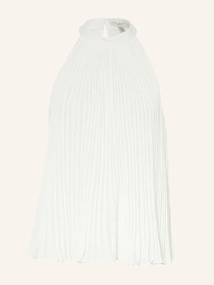 Ted Baker Bluzka Bez Rękawów Jamaya Z Plisami weiss