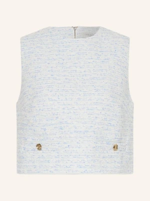 Ted Baker Bluzka Bouclé Acadiep Z Brokatową Przędzą blau
