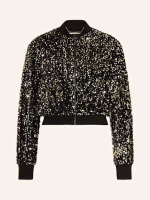 Ted Baker Bluzon Shii Z Cekinami schwarz