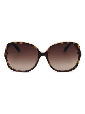 Ted Baker Damskie okulary przeciwsłoneczne w kolorze beżowo-brązowym rozmiar: 58