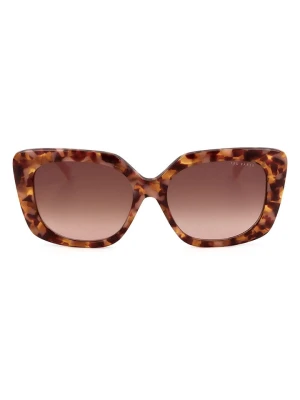 Ted Baker Damskie okulary przeciwsłoneczne w kolorze brązowym rozmiar: 54
