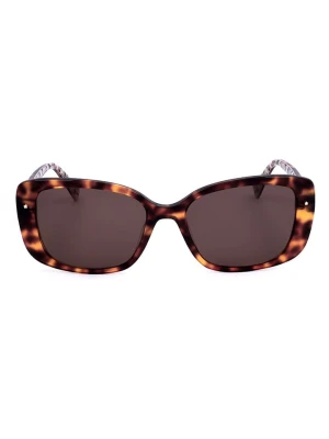 Ted Baker Damskie okulary przeciwsłoneczne w kolorze brązowym rozmiar: 56