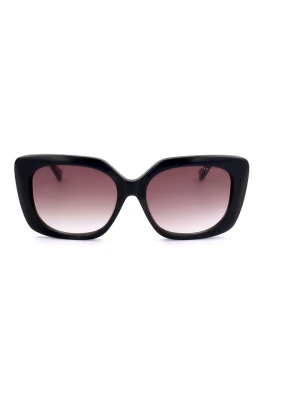 Ted Baker Damskie okulary przeciwsłoneczne w kolorze czarno-jasnoróżowym rozmiar: 54
