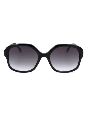Ted Baker Damskie okulary przeciwsłoneczne w kolorze czarno-szarym rozmiar: 55