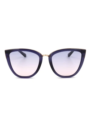 Ted Baker Damskie okulary przeciwsłoneczne w kolorze granatowo-błękitnym rozmiar: 52