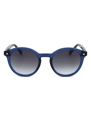 Ted Baker Damskie okulary przeciwsłoneczne w kolorze granatowo-szarym rozmiar: 50