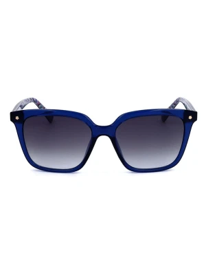 Ted Baker Damskie okulary przeciwsłoneczne w kolorze granatowym rozmiar: 53