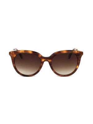 Ted Baker Damskie okulary przeciwsłoneczne w kolorze jasnobrązowo-brązowym rozmiar: 52