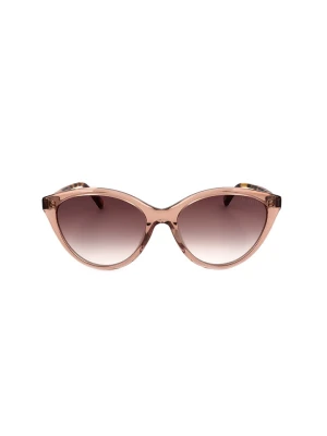 Ted Baker Damskie okulary przeciwsłoneczne w kolorze jasnobrązowym rozmiar: 56
