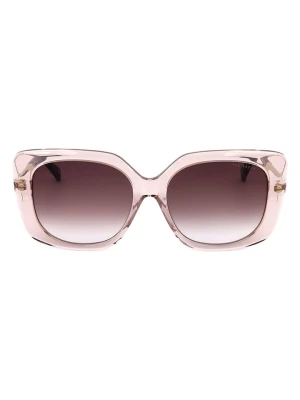 Ted Baker Damskie okulary przeciwsłoneczne w kolorze jasnoróżowo-brązowym rozmiar: 54