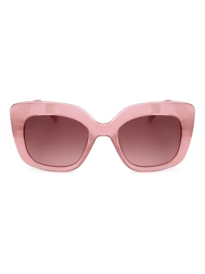 Ted Baker Damskie okulary przeciwsłoneczne w kolorze jasnoróżowym rozmiar: 50