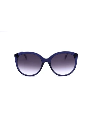 Ted Baker Damskie okulary przeciwsłoneczne w kolorze niebiesko-fioletowym rozmiar: 55
