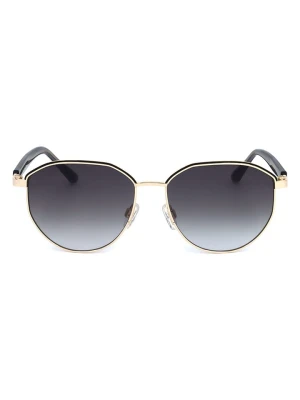 Ted Baker Damskie okulary przeciwsłoneczne w kolorze złoto-szarym rozmiar: 55
