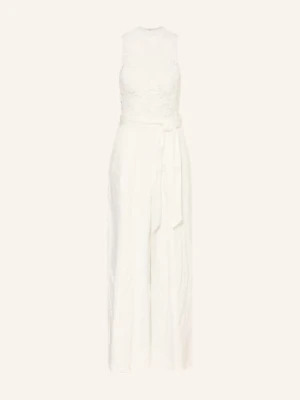 Ted Baker Kombinezon Calanta Z Lnu I Koronki weiss