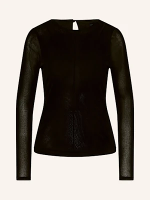 Ted Baker Koszulka Z Długim Rękawem Sancie Z Aksamitu schwarz