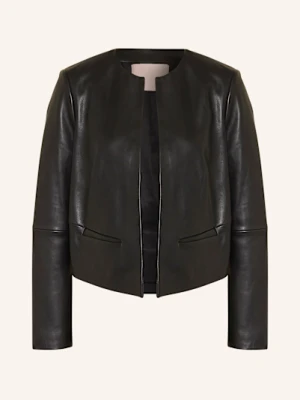 Ted Baker Kurtka Skórzana Quentia schwarz