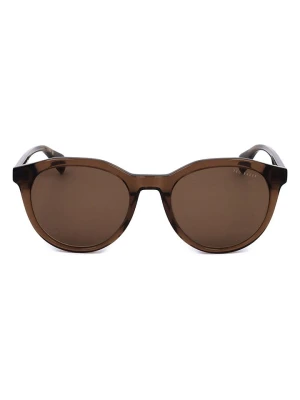 Ted Baker Męskie okulary przeciwsłoneczne w kolorze brązowym rozmiar: 51