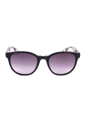 Ted Baker Męskie okulary przeciwsłoneczne w kolorze czarno-fioletowym rozmiar: 51