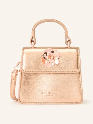 Ted Baker Mikro Torebka Rosami Mini rosegold