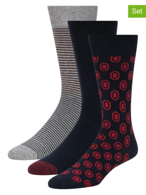 Ted Baker Skarpety (6 par) w kolorze czarno-szarym rozmiar: onesize