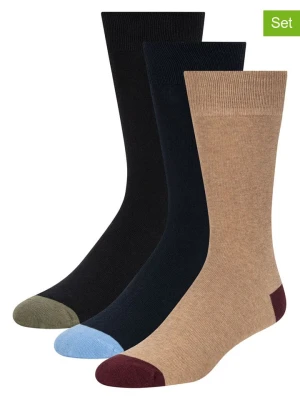 Ted Baker Skarpety (6 par) w kolorze granatowo-czarno-beżowym rozmiar: onesize